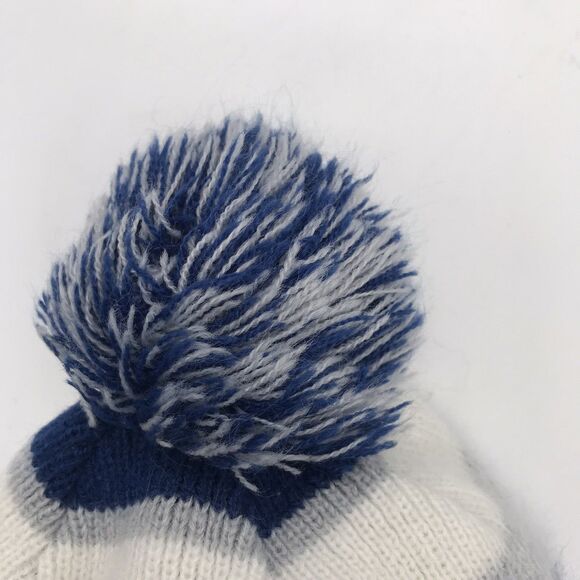 Indianapolis Colts New Era NFL Football Team Logo Beanie Sports Pom Winter Hat - Picture 7 of 10